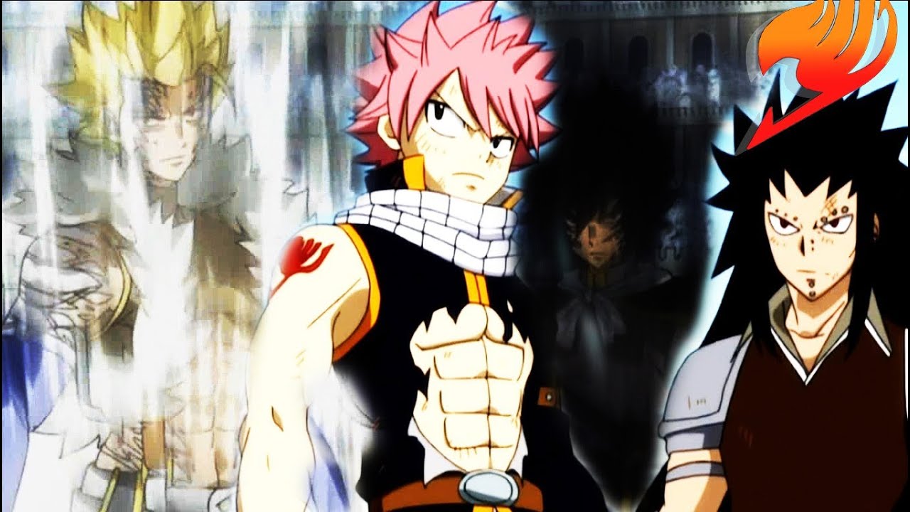 fairy tail natsu vs gajeel