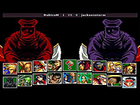 Samurai Shodown 2 (Special 2017, hack) - RubicoM vs jacksonstorm