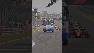 Bus vs F1 Race 😂 funny racing bus and f1 car #f1 #racing #viral #comedy