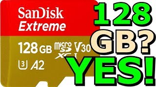 Sandisk Extreme 128GB Micro SD Memory Card Test and Review