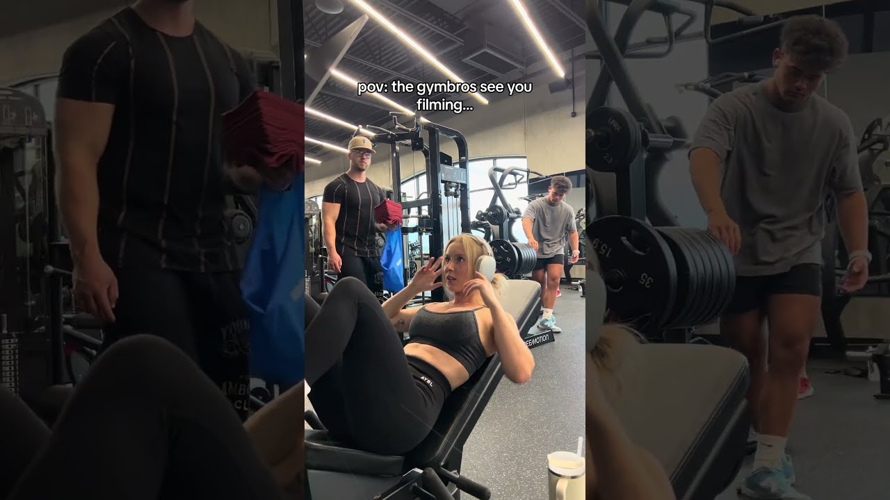 POV The Gymbros See You Filming Shortsfeed Shorts