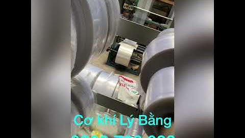 Máy cắt túi 8 lines tự động đột quai