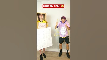 Thumbnail of HUMAN ATM! 😂 #shorts