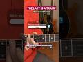 THE LADY IS A TRAMP Chord Melody Tutorial  #shorts