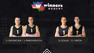 Winners Beach Volleyball. Men. D. Onyshchuk / V. Maksymovych - O. Doliuk / O. Yurtov 20.05.2024