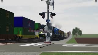 UP ZSCG2 with UP 1996 Meets UP MALG3 with NS 8098 + NS leader in Roblox