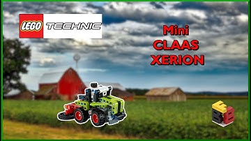 Mini CLAAS XERION (LEGO TECHNIC 42102) Speed build