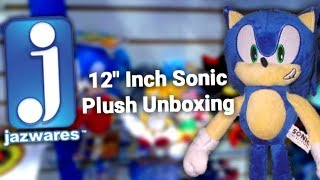 Jazwares 12 Inch Sonic - Plush Unboxing