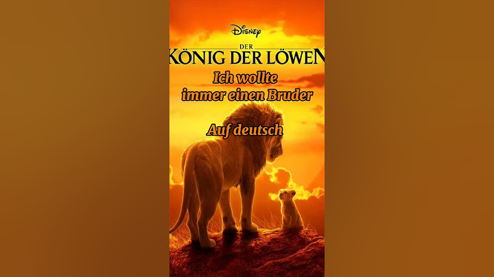 Ich wollte immer einen Bruder #music #disney