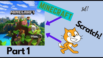 How to make a 3D Minecraft game on scratch!!! Super easy!