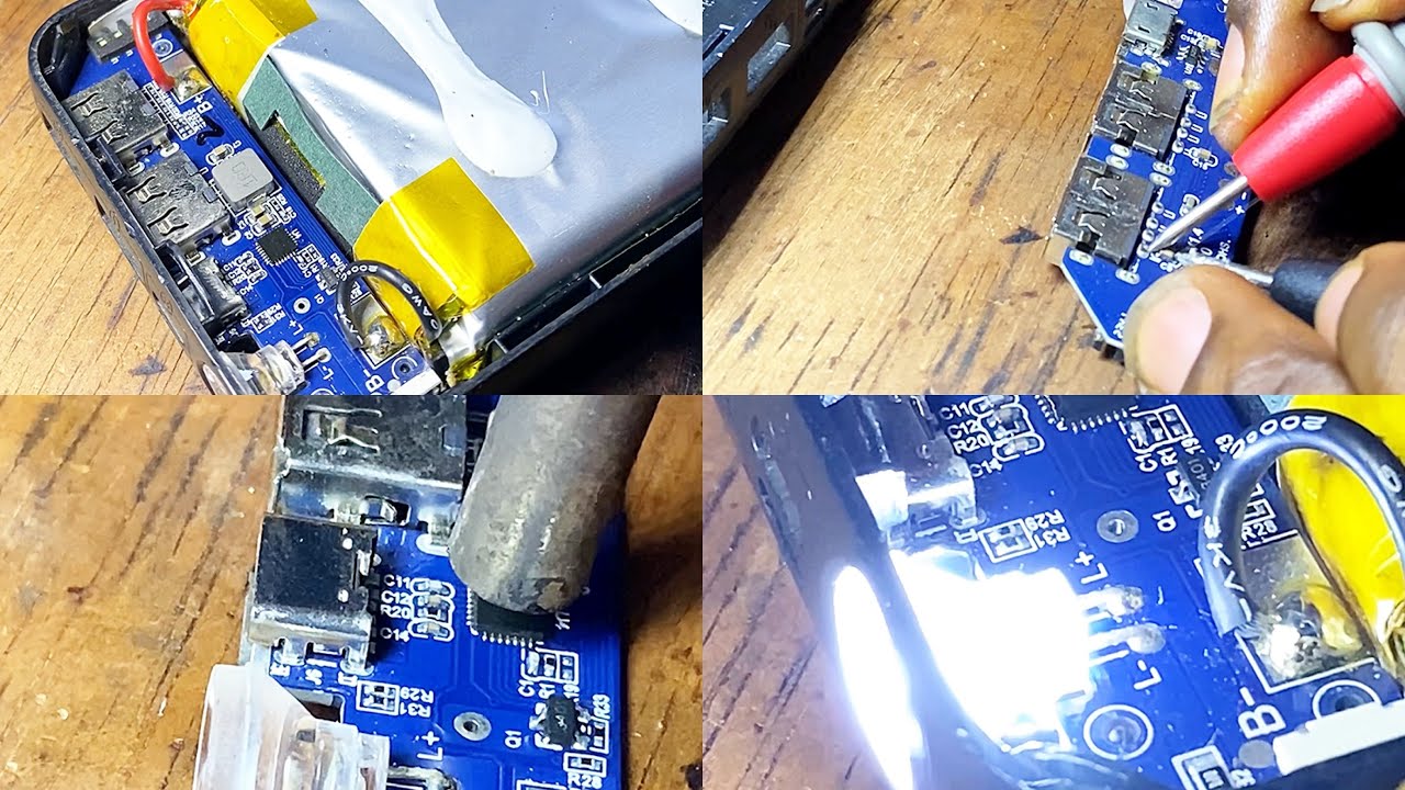 Как отремонтировать внешний аккумулятор (реальное устранение неполадок) 😍￼￼