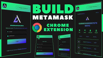 MetaMask Clone Chrome Extension | Create Your Own Crypto Wallet