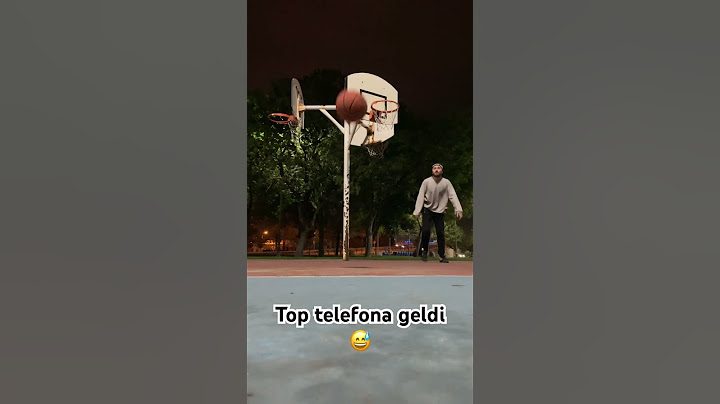 BASKET TOPU TELEFONUMU KIRIYORDU 😆 #fail
