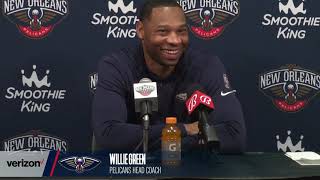 Willie Green on game winner vs. OKC, Brandon Ingram | Pelicans-Thunder Postgame Interview 12/15/21