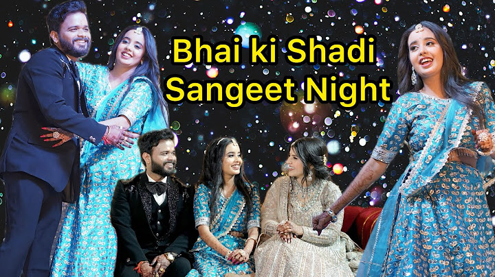 Bhai ki Shadi Sangeet Night | Payal Panchal vlog