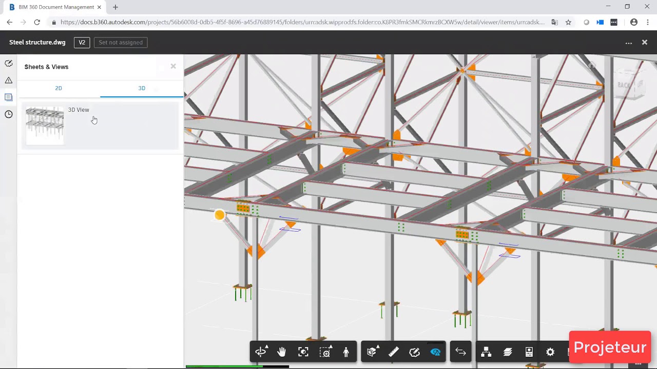 Collaborer avec Autodesk Advance Steel et BIM 360 Docs - YouTube
