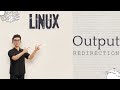 15: redirection (output redirection)