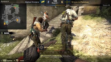 GeT_RighT (NiP) (28/8) vs Na`Vi / ESL Pro League Season 5 Europe (March 29, 2017) / CS:GO POV