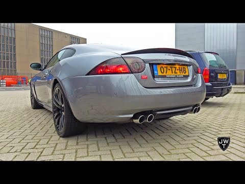 MODIFIED Jaguar XKR Coupe LOUD Exhaust Sounds! REVS, Accelerations & More!