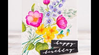 No-Line Coloring Bouquet Builder 3