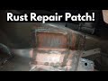 My first rust repair on my MK1 Ford Escort!