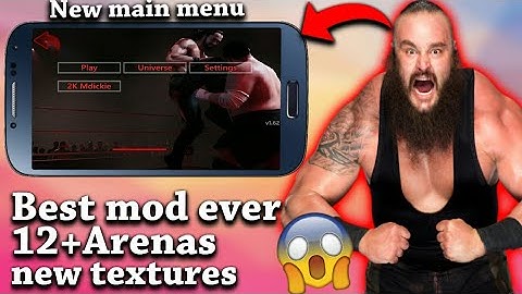 WR3D WWE 2K18 V1.2 BY SSCC (CHASE CHARLEY)|BEST MOD EVER|LINK IN DESCRIPTION 👇👇👇👇