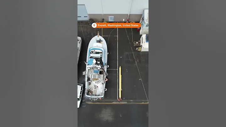 Drone shows US headquarters of Titanic submersible operator