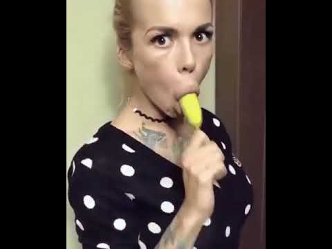 Viral! Video Lucu hot cewek sexy ngemut pisang