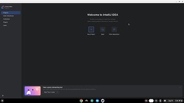 How to install Intellij Idea Community 2025.2 on a Chromebook