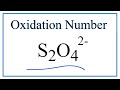 Oxidation States and Ion Charges