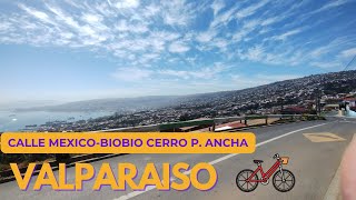 Calle México con Bio Bio cerro Playa Ancha Valparaíso #ciclistasurbanos #chile #gopro #cerrosdevalpo