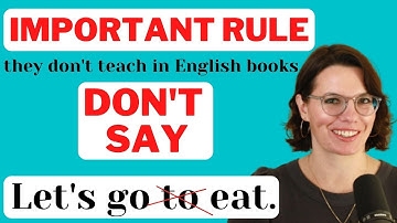 How to Use "GO" Correctly / Interactive English / English lesson