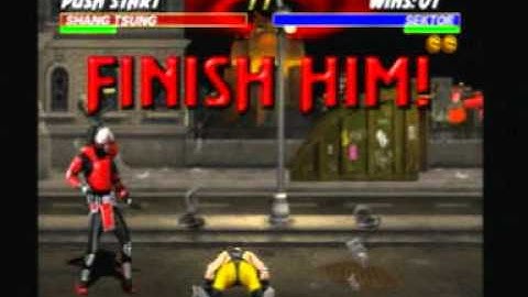Mortal Kombat 3 runthrough with Sektor part 1
