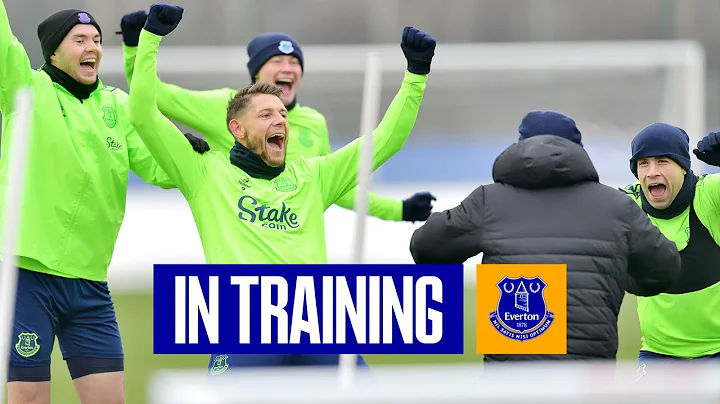 BLUES PREPARE FOR BOXING DAY | Everton train ahead...