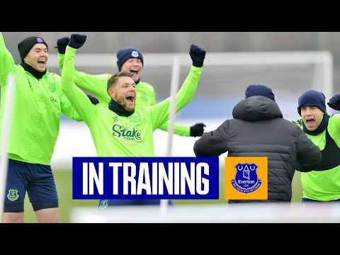BLUES PREPARE FOR BOXING DAY | Everton train ahead of Premier League return and Wolves clash