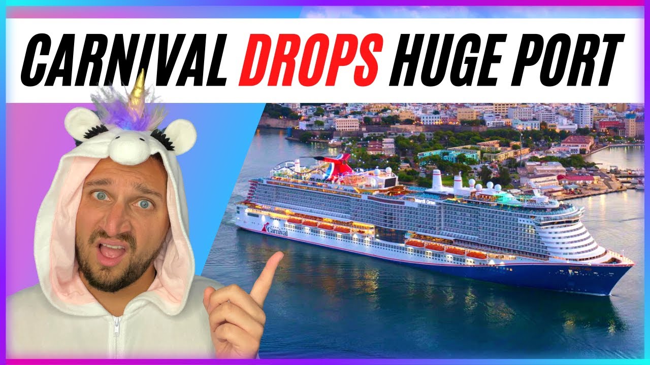 Carnival CANCELS MAJOR Port | 2 NEW Ships Enter Service THIS WEEK!