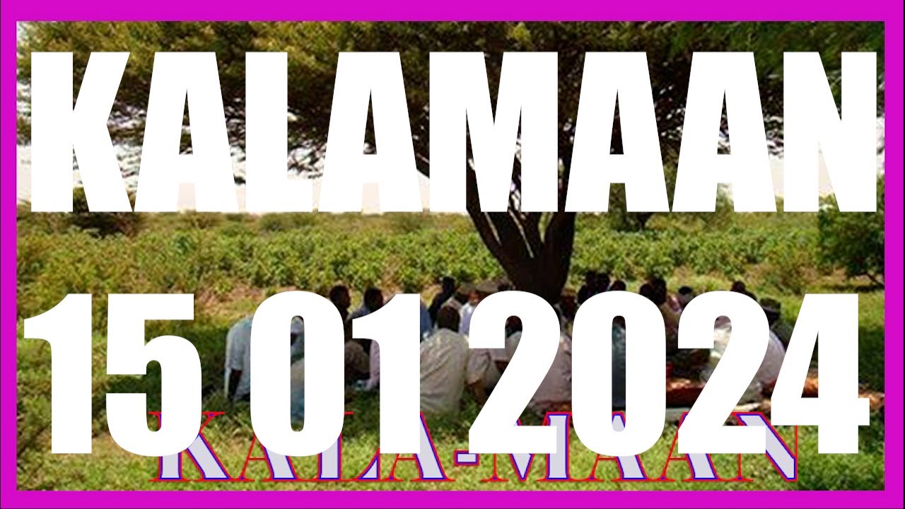 KALAMAAN 15 JANUARY 2024