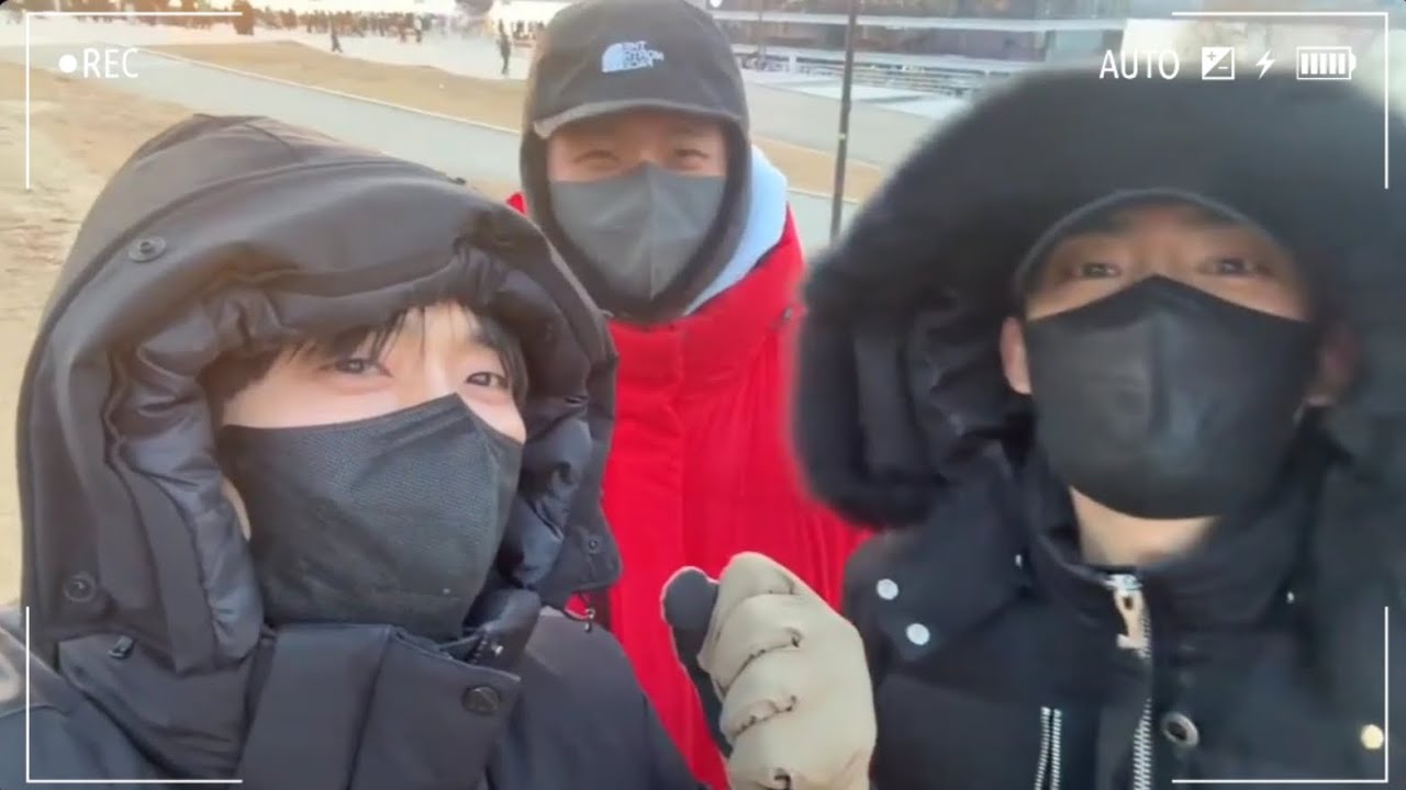 일출 보러 간 B1A4 #신우 #산들 #공찬 260101