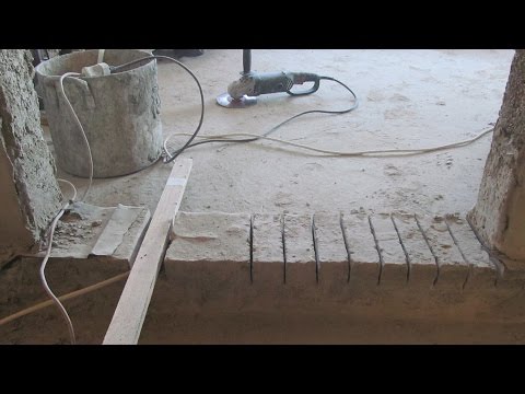 Блог строителя / Сбиваем бетонные пороги на коттедже в Старом Осколе