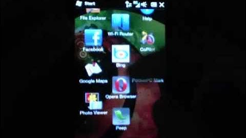 HTC HD2 - a quick look at the Sense UI