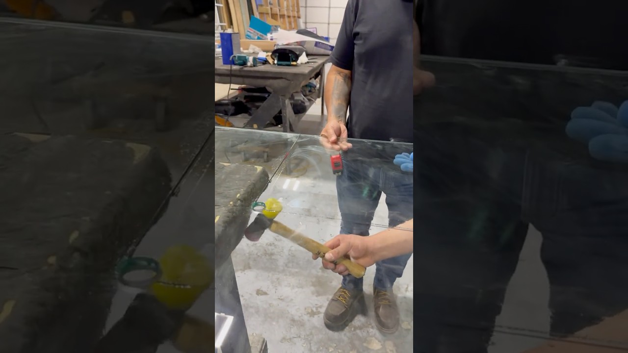 Making a notch on glass panel shower panel for a shower door adlı videoyu YouTube'da izle Making a notch on glass panel shower panel for a shower door adlı videoyu YouTube'da izle
