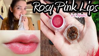 Remove Dark Lips Instantly Get Soft Pink Lips Homemade Balm & Scrub