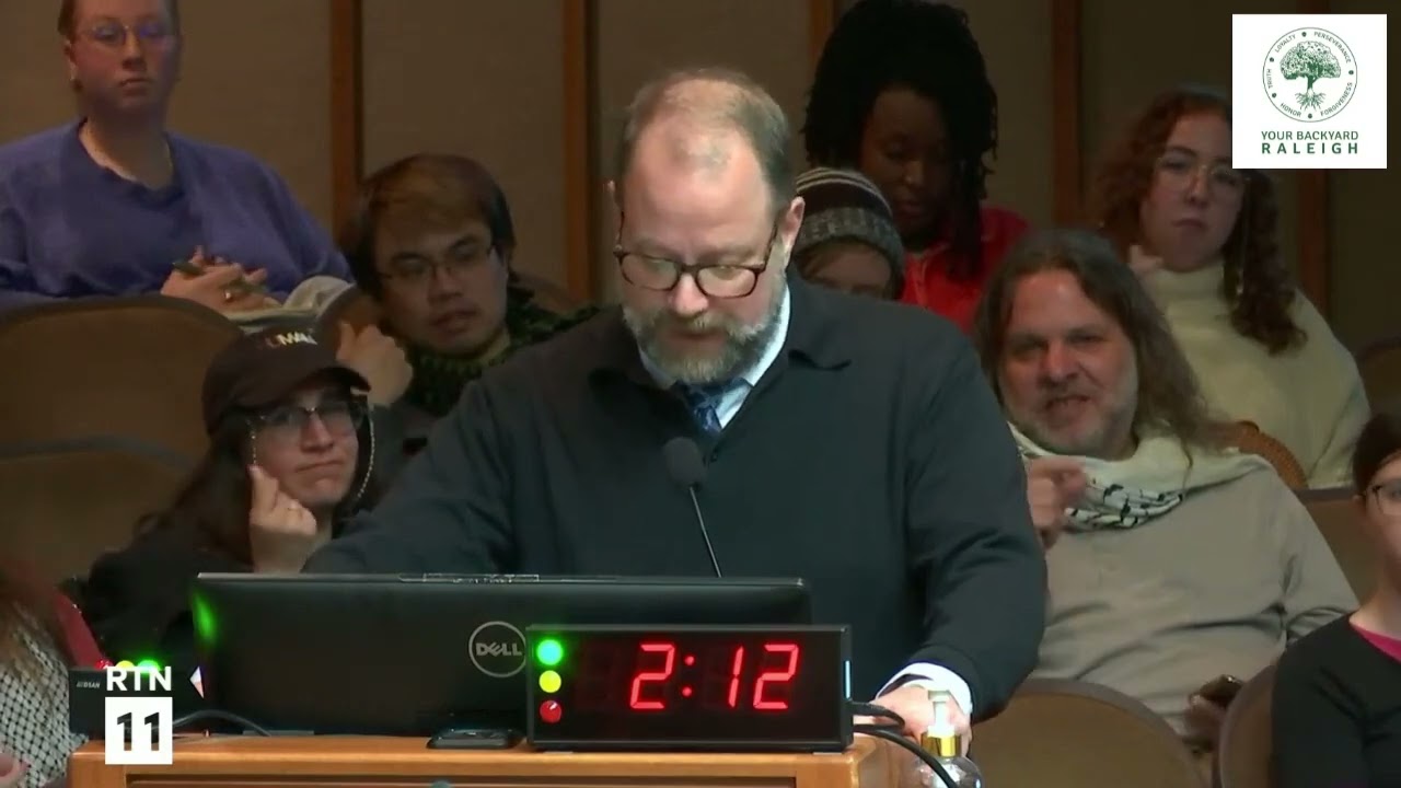 Your Back Yard Raleigh | Robert Courts: The importance of Public Comment