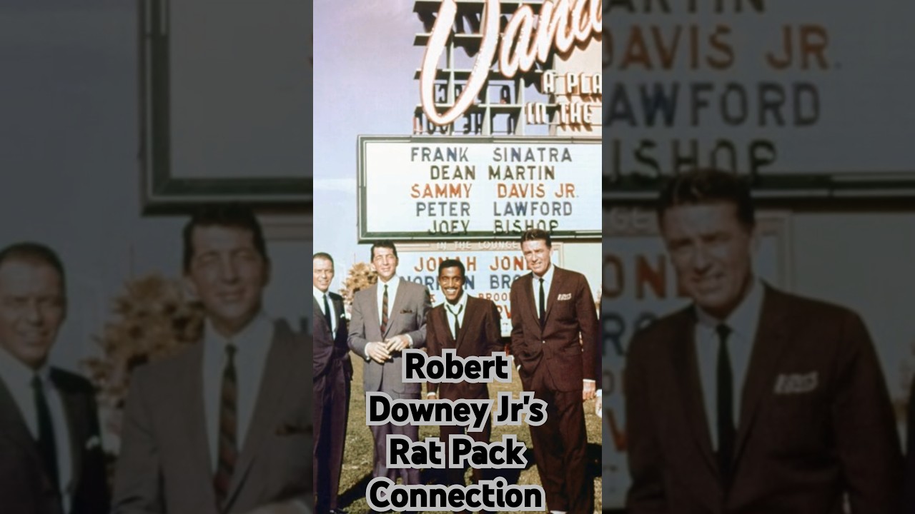 Robert Downey Jr's Rat Pack Connection!