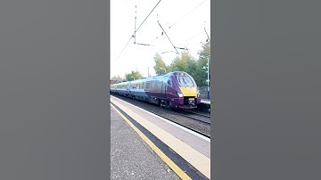 Ex EMR Class 222 Barton Under Needwood Rsmd to Polmadie Car M.D. passing Shieldmuir #trainspotting