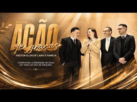 CULTO DE AÇÕES DE GRAÇA // 09-08-2026 // EV.ADENILSON MARCOS