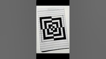 Draw with me/ zentangle Pattern #shorts #zentangle #art #satisfying