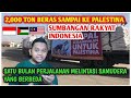 MALAYSIA🇲🇾 REACTION TO KAPAL KEMANUSIAAN BAWA 2,000 TON BERAS SAMPAI KE PALESTINA🇮🇩🇵🇸