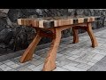 Epoxy bench - YouTube