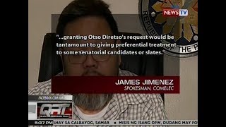 QRT: Pahayag ni COMELEC Spokesman James Jimenez